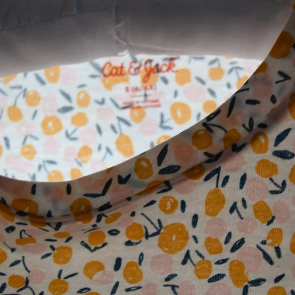 Girls Cat And Jack Mustard Long Sleeve Crewneck Shirt S (6/6X) - Picture 3 of 4